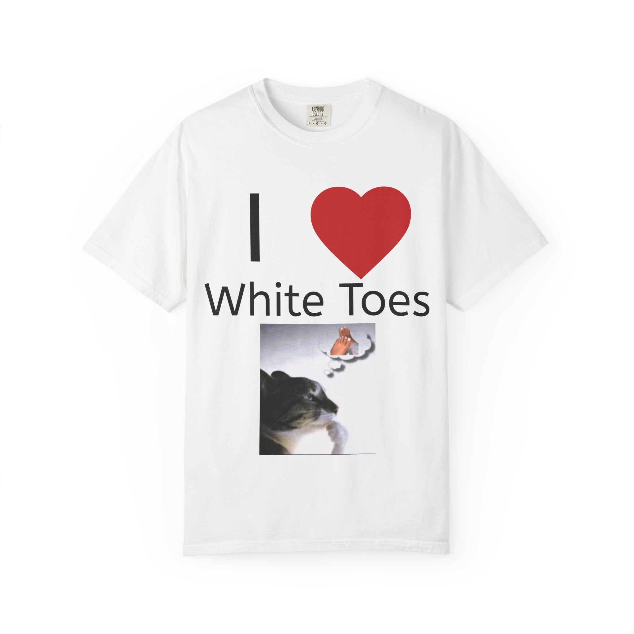 I ❤️ White Toes Hysterical T-Shirt